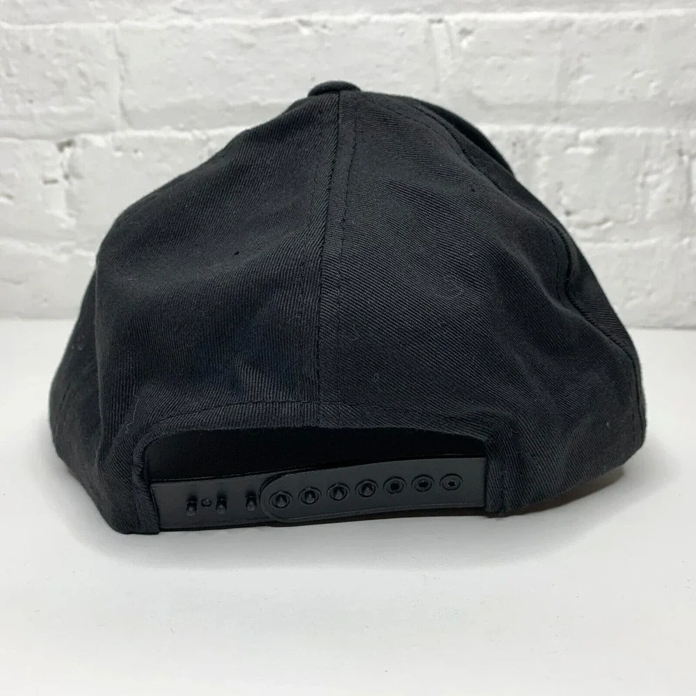 Vintage Chicago Bulls 1991 NBA World Champions‎ Snapback Hat Black Embroidered - Picture 2 of 4